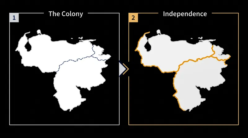 How internal administrative boundaries harden into sovereign frontiers upon independence.