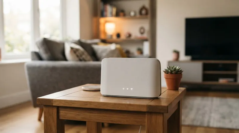 Illustration: Despite congestion, the 2.4 GHz band remains the universal standard for smart home devices due to its low cost and reliable physical range.