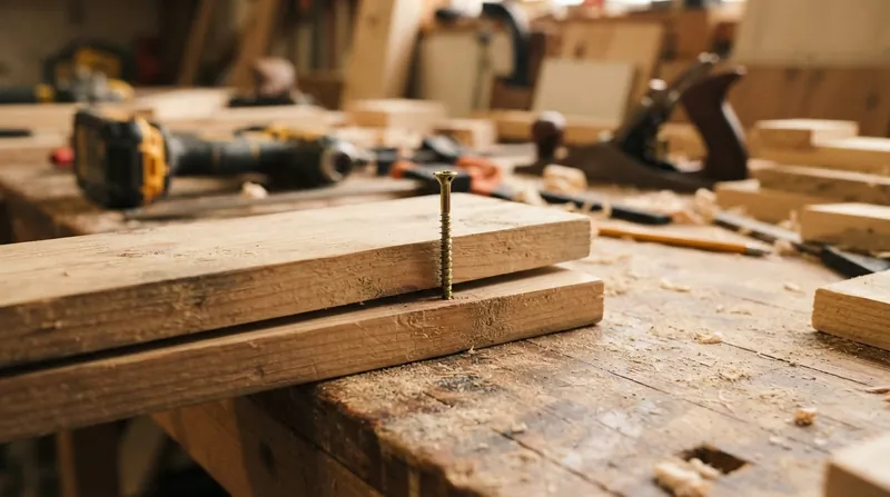 Illustration: High-torque impact drivers often strip the wood or snap the fastener before they can overcome the geometry of a locked thread.