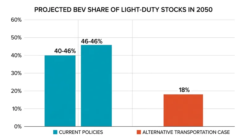 Federal tailpipe standards heavily dictate the pace at which electric vehicles penetrate the total on-road fleet.