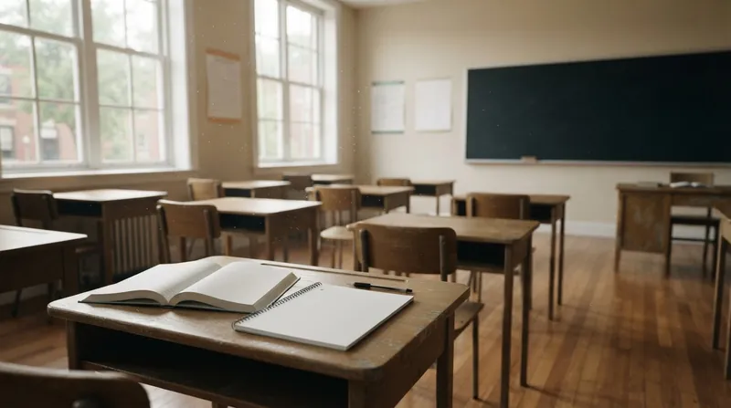 A diverse group of secondary school students engaged in a classroom learning environment.