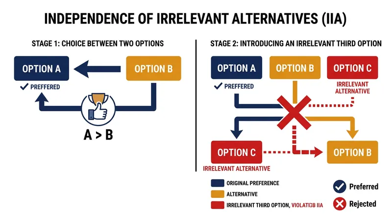Rank reversal violates Kenneth Arrow's 1951 principle of rational choice.