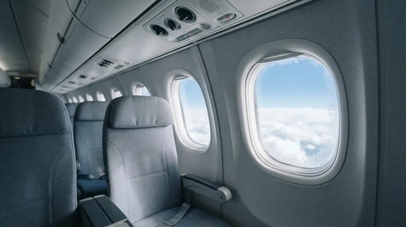 Illustration: The environmental control system continuously flushes wet cabin air outside, replacing it with bone-dry engine bleed air.