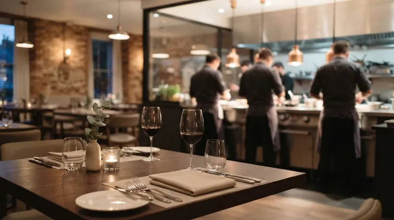 Illustration: A kitchen's physical footprint and equipment dictate its maximum output rate, regardless of how many seats are in the dining room.