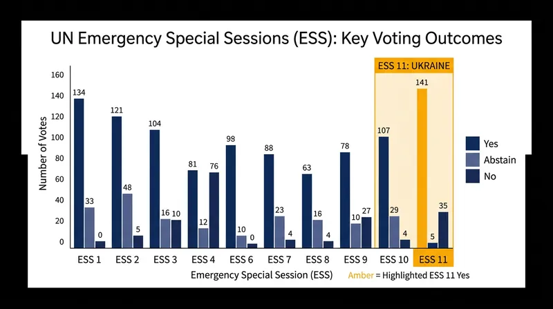 Voting margins during historical Emergency Special Sessions.