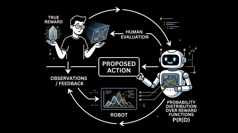 In Cooperative Inverse Reinforcement Learning, the AI must infer the true reward function by observing human behavior.
