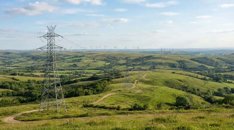 Illustration: Expanding the global power grid is the critical bottleneck in deploying 38.2 terawatts of renewable energy by 2050.