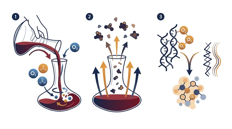 Aeration relies on physical movement to drive off reductive odors and polymerize harsh tannins.
