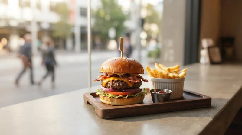 Illustration: Local commercial rent and wages dictate the final price of a burger far more than global exchange rates.