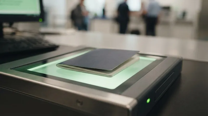 Illustration: Optical character recognition software instantly recalculates the checksum to verify the scan's accuracy.