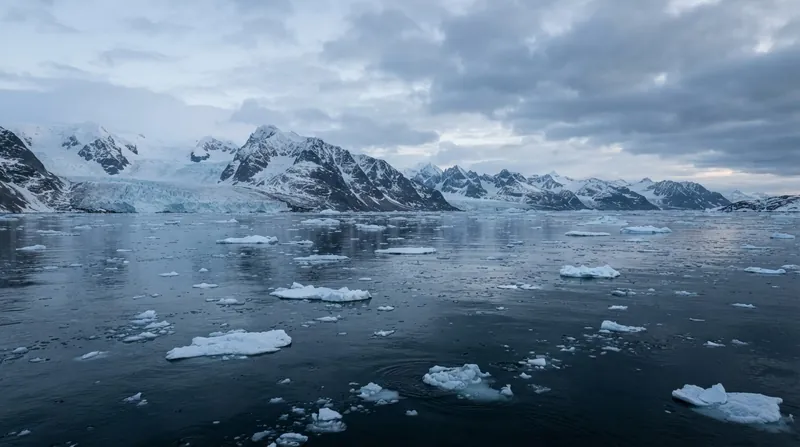 Illustration: Extracting offshore oil in the Arctic requires specialized equipment capable of withstanding extreme weather and unpredictable ice floes.