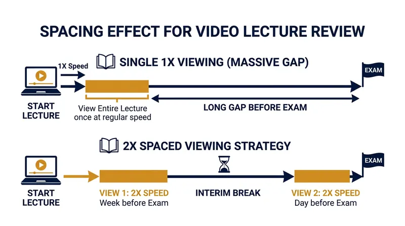 Reinvesting saved time into spaced repetition yields the highest exam scores.