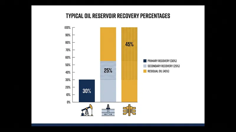 Conventional extraction methods leave the majority of a reservoir's original oil stranded underground.