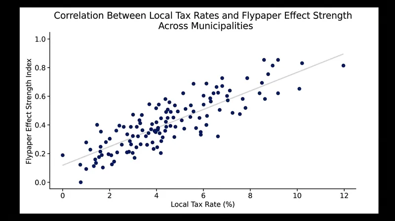 Municipalities with higher local tax burdens are more likely to spend central grants directly to avoid further economic distortion.