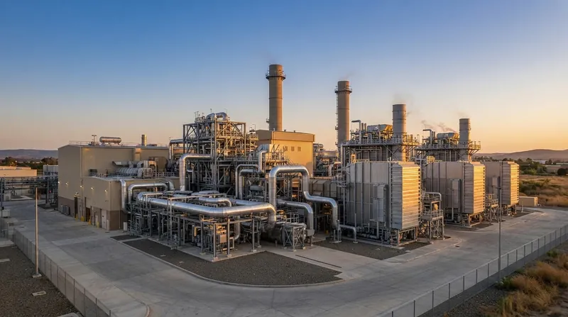 Illustration: The high efficiency and low operating costs of combined-cycle plants have made them the preferred baseload generators for modern grids.