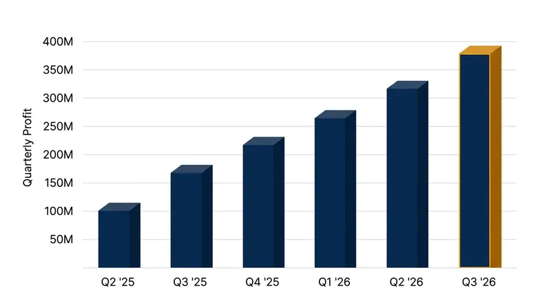 The third quarter of 2026 marked TSMC's sixth consecutive quarter of record-breaking earnings.