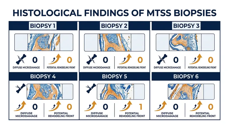 Biopsies of athletes with shin splints show no signs of the diffuse microdamage or inflammation expected from muscle tearing.