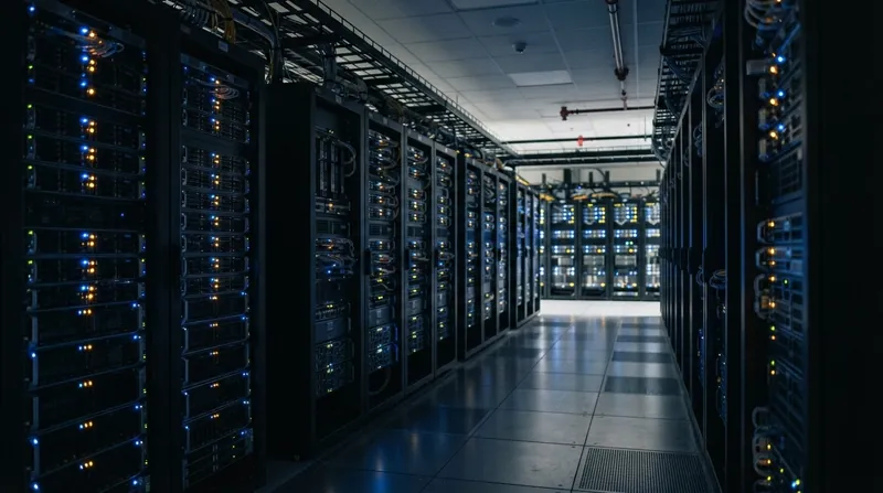 Illustration: The adjusted profitability metrics exclude the massive capital expenditures required to secure computing infrastructure.