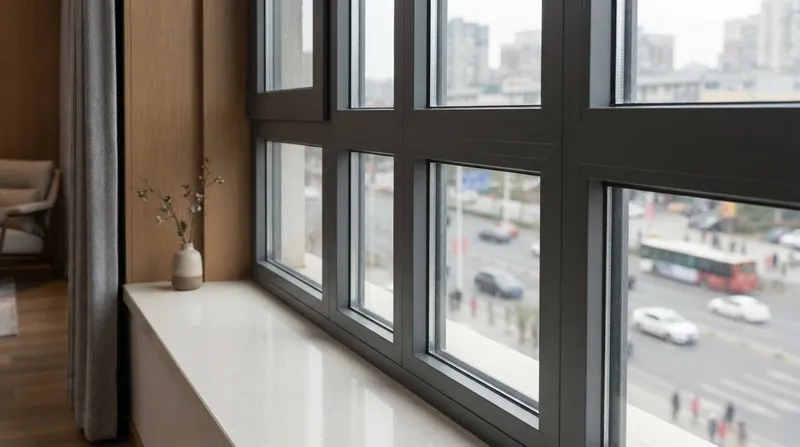 Illustration: Low-frequency rumbles from heavy traffic easily bypass standard symmetrical windows through mass-air-mass resonance.