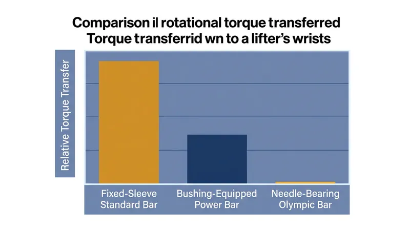 Needle bearings virtually eliminate the torque transferred to the wrists during explosive lifts.