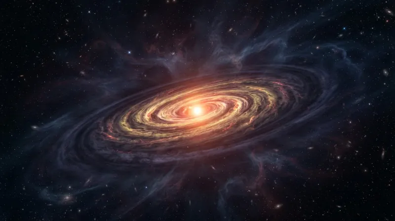 Illustration: Protoplanetary disks, known as proplyds, were first visually resolved by the Hubble Space Telescope within the Orion Nebula.