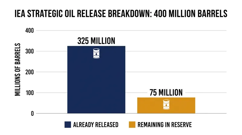 The accelerated diesel deployment is part of the final phase of a broader 400-million-barrel strategic drawdown.