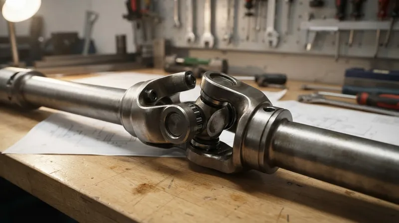 Illustration: Axle wrap under heavy acceleration can alter the operating angle of the rear joint, breaking the phase cancellation and inducing vibration.