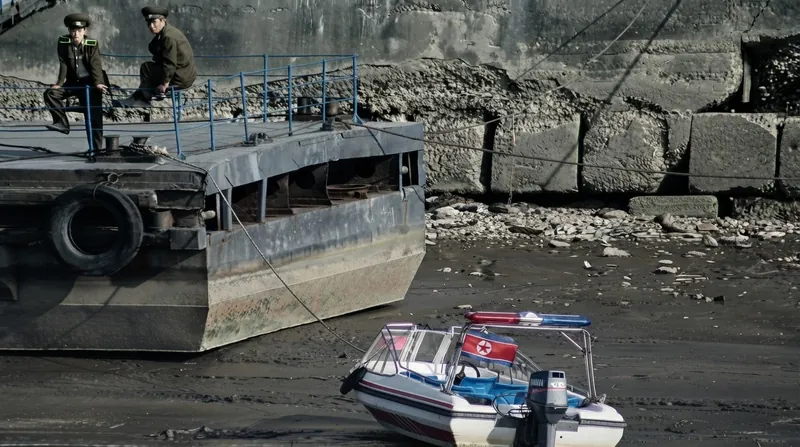Connecting infrastructure on the North Korean side of the river was finally completed late last year.