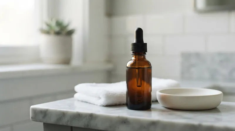Illustration: Chemical exfoliants like salicylic acid can safely dissolve excess sebum without damaging the pore.