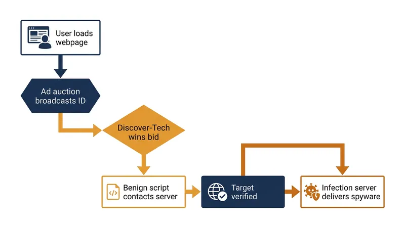How the AdFection zero-click mechanism bypasses standard security scanners.
