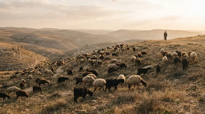 Illustration: Unlike land, livestock represents a highly fragile form of wealth that can be easily destroyed by a single malicious act.