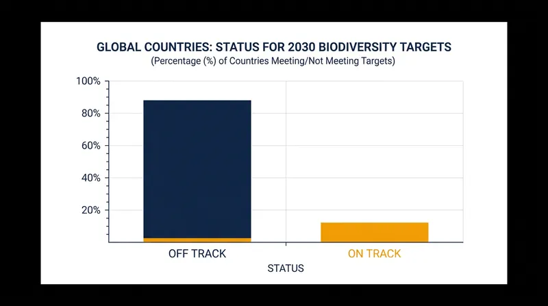 The inaugural review indicates that half of the participating nations are currently missing the benchmarks required for 2030.