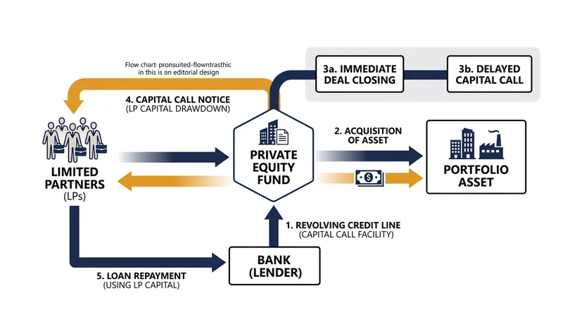 How a subscription credit line bridges the gap between an investment closing and a capital call.