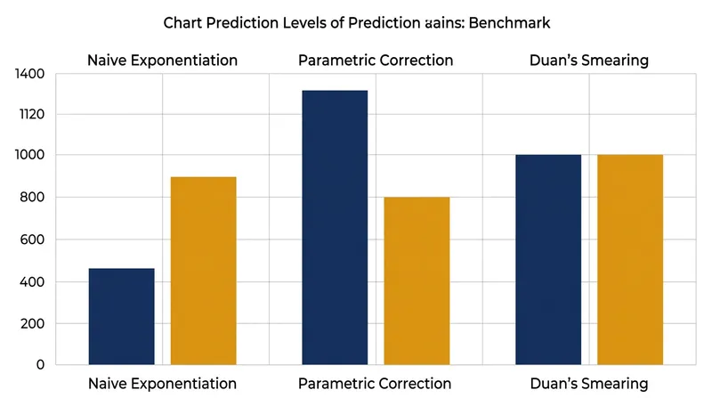 Unlike parametric corrections that overcompensate for heavy tails, the smearing estimator exactly recovers the arithmetic mean.