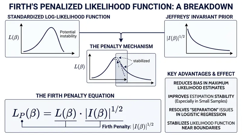 The Jeffreys invariant prior acts as a mathematical weight, creating an artificial peak in the likelihood plateau.
