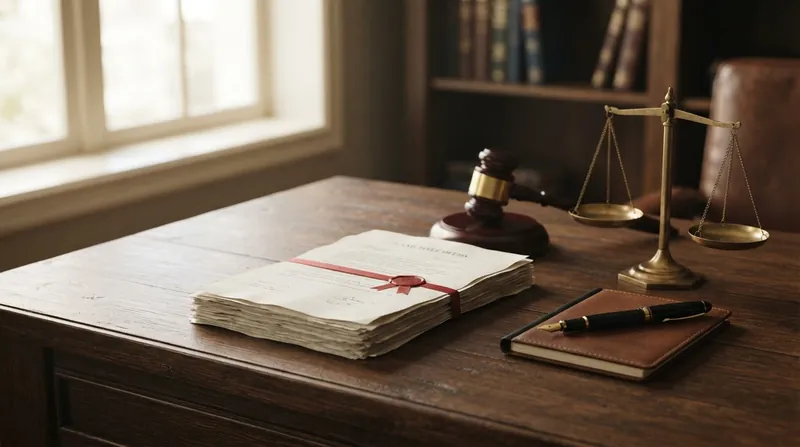 Illustration: Courts consistently uphold the sanctity of the land register over individual claims of historical forgery.