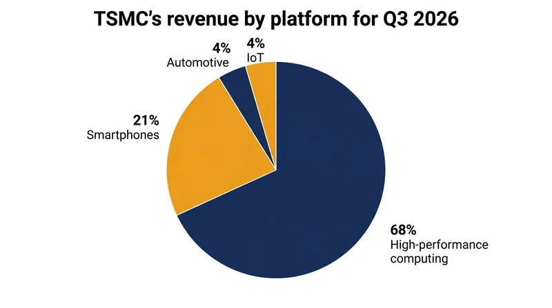 High-performance computing, which includes AI accelerators, has fundamentally transformed TSMC's business model.