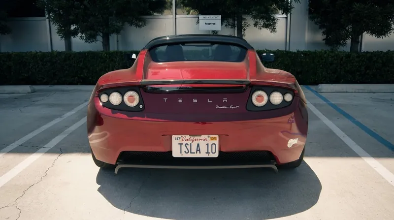 The SpaceX package replaces the vehicle's rear seats with a 10,000-PSI composite overwrapped pressure vessel.