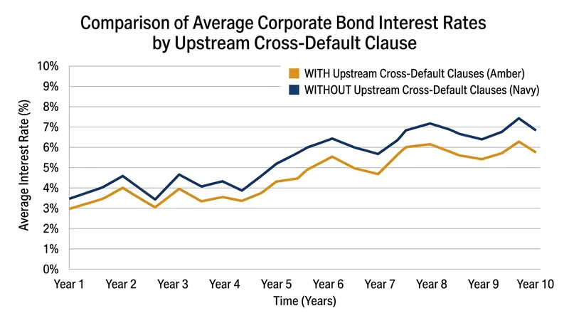 Parent companies accept cross-default risk in exchange for a 50 to 75 basis point reduction in borrowing costs.