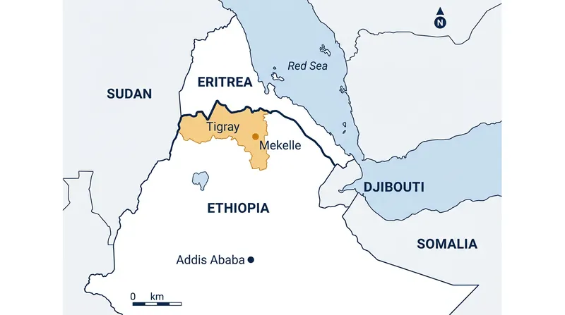 Tigray shares a highly militarized border with Eritrea, elevating fears of a wider regional conflict.
