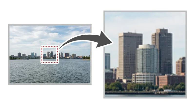 When light drops too low, phones abandon the telephoto lens entirely and digitally crop the main sensor instead.