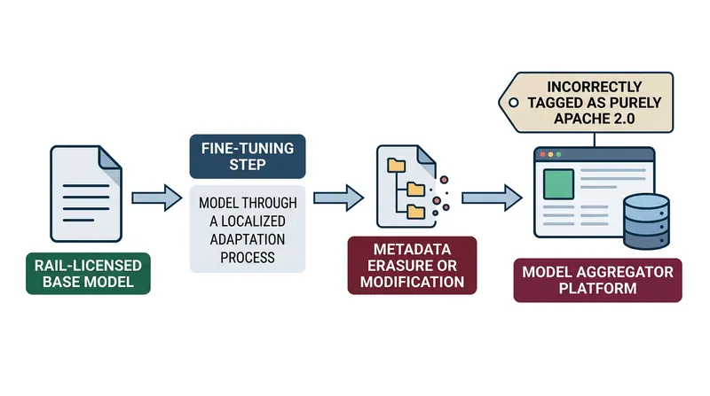 Automated model hosting platforms frequently erase upstream behavioral restrictions during the upload process.