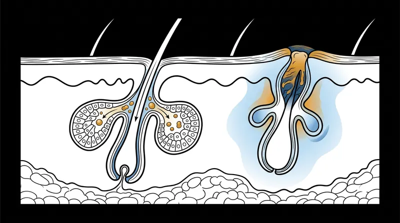 The feline chin contains a high concentration of sebaceous glands, making it highly susceptible to blocked follicles.
