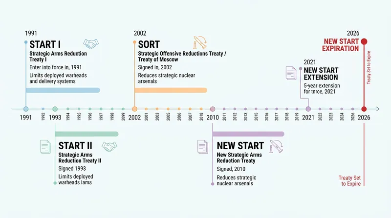 The New START agreement expired in February 2026, leaving the world's largest arsenals without binding constraints.