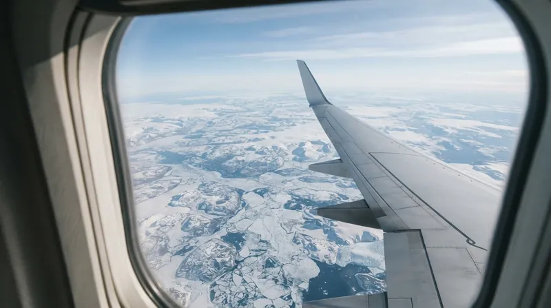 Illustration: Pilots monitor wing tank temperatures throughout the flight, ready to descend or increase speed if the fuel approaches its freezing limit.