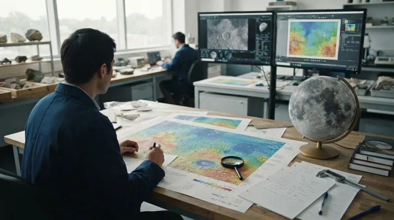 Illustration: Researchers are cross-referencing the new imagery with existing orbital maps to plan future landing sites.