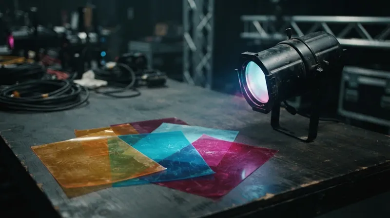 Illustration: Modern LED fixtures use complex algorithms to emulate the specific chemical impurities of legacy gels.