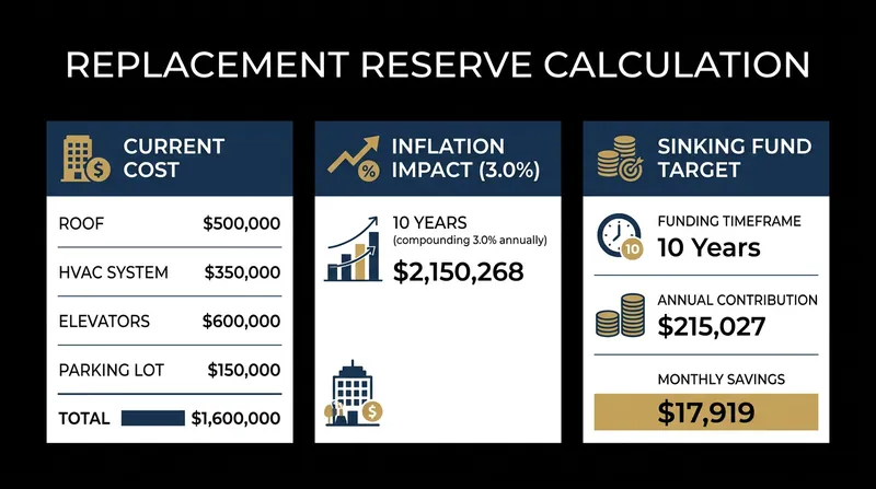 A 3.0 percent annual inflation rate nearly doubles the cost of a capital project over a twenty-year horizon.