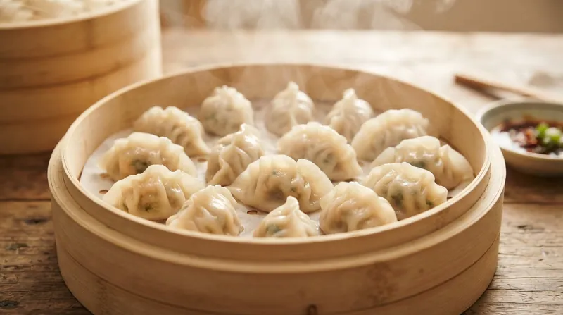 Illustration: Cross-linked starches prevent frozen dumpling wrappers from cracking or turning gummy in the steamer.