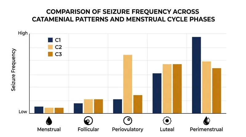 The three distinct patterns of catamenial epilepsy are driven by different hormonal imbalances across the cycle.
